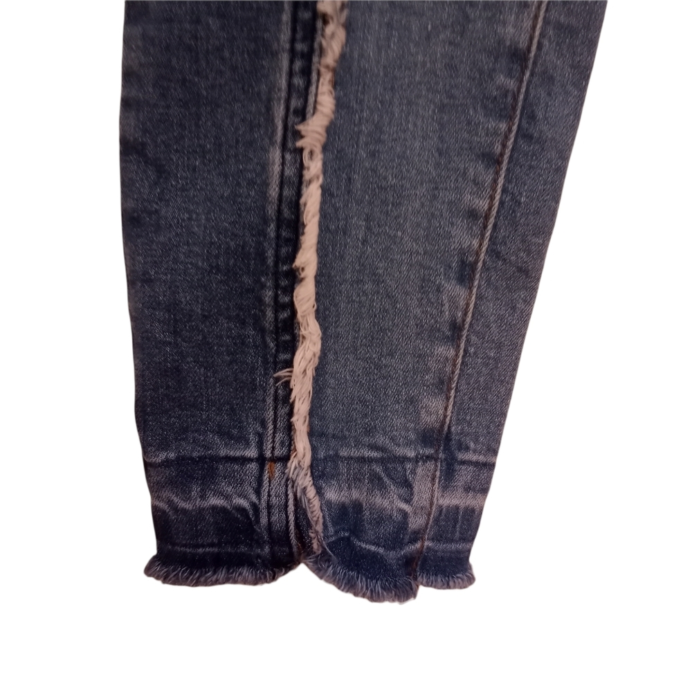 Fashion Nova Patchwork Colorblock Jeans Medium Wash Colored Denim - Picture 5 of 9